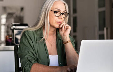 reading the newsletter